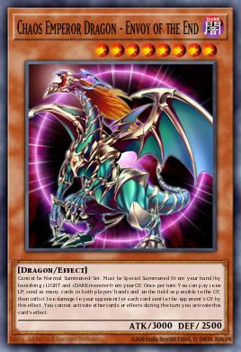 Card: Chaos Emperor Dragon - Envoy of the End