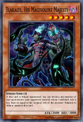 Card: Tlakalel, His Malevolent Majesty