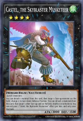 Card: Castel, the Skyblaster Musketeer