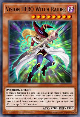 Card: Vision HERO Witch Raider