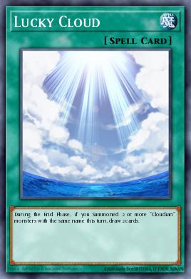Card: Lucky Cloud