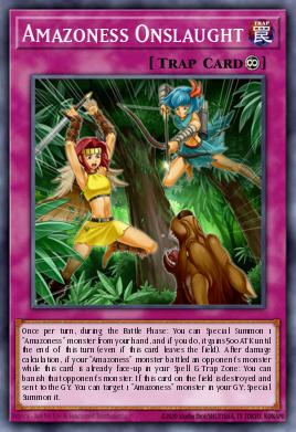 Card: Amazoness Onslaught