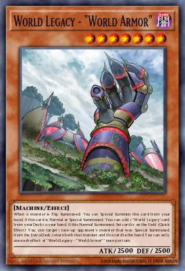 Card: World Legacy - "World Armor"