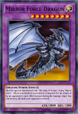 Card: Mirror Force Dragon