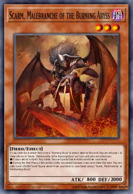 Card: Scarm, Malebranche of the Burning Abyss