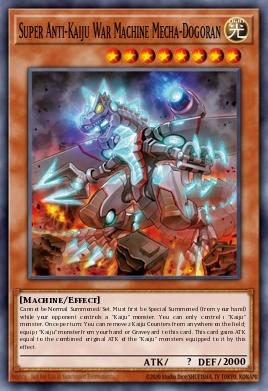 Card: Super Anti-Kaiju War Machine Mecha-Dogoran