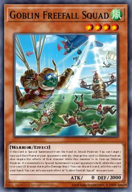 Card: Goblin Freefall Squad