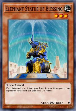 Card: Elephant Statue of Blessing