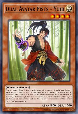 Card: Dual Avatar Fists - Yuhi