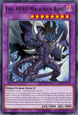 Card: Evil HERO Malicious Bane