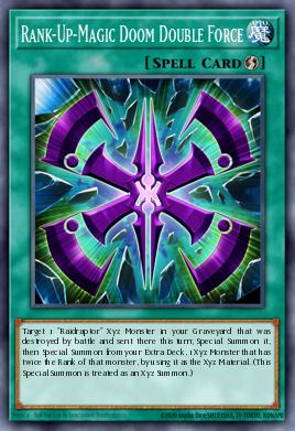 Card: Rank-Up-Magic Doom Double Force