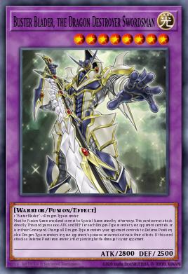 Card: Buster Blader, the Dragon Destroyer Swordsman