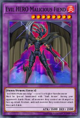 Card: Evil HERO Malicious Fiend