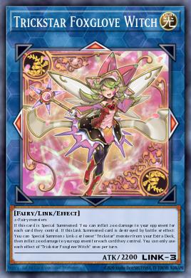 Card: Trickstar Foxglove Witch