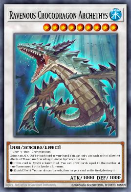 Card: Ravenous Crocodragon Archethys
