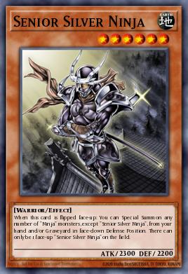 Card: Senior Silver Ninja