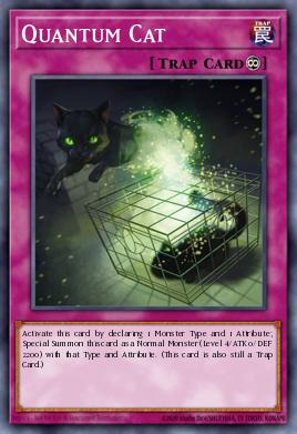 Card: Quantum Cat