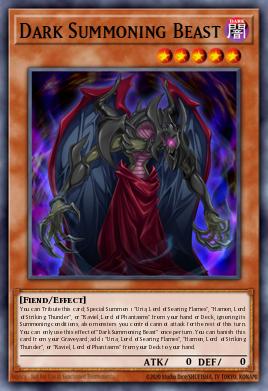 Card: Dark Summoning Beast