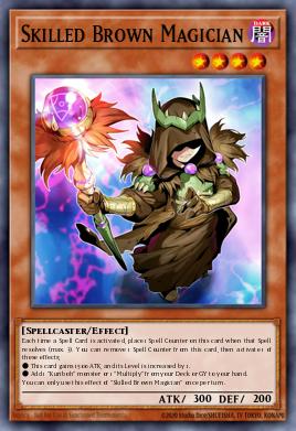 Card: Skilled Brown Magician