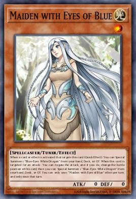 Card: Maiden with Eyes of Blue