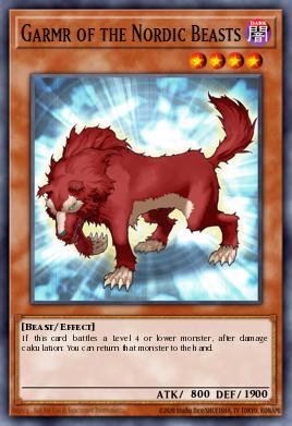 Card: Garmr of the Nordic Beasts