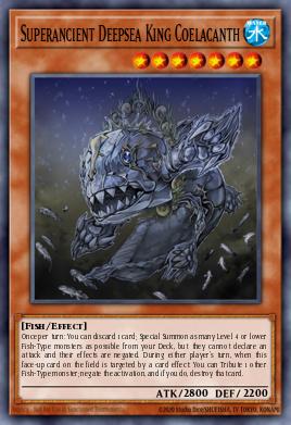 Card: Superancient Deepsea King Coelacanth