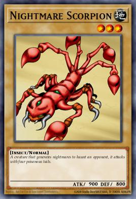 Card: Nightmare Scorpion