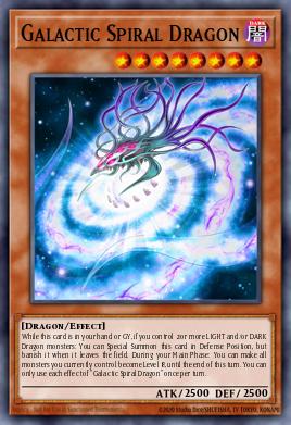 Card: Galactic Spiral Dragon