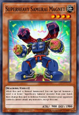 Card: Superheavy Samurai Magnet
