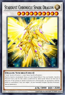 Card: Stardust Chronicle Spark Dragon