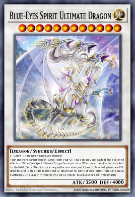 Card: Blue-Eyes Ultimate Spirit Dragon