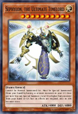 Card: Sephylon, the Ultimate Timelord