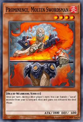 Card: Prominence, Molten Swordsman