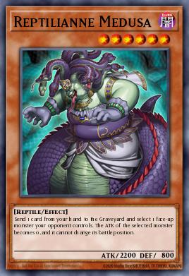 Card: Reptilianne Medusa