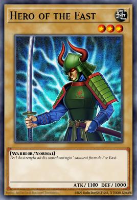 Card: Hero of the East
