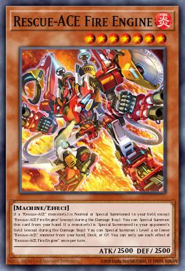 Card: Rescue-ACE Fire Engine