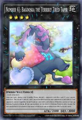 Card: Number 41: Bagooska the Terribly Tired Tapir