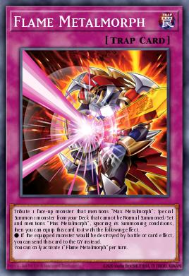 Card: Flame Metalmorph