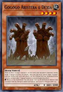 Gogogo Goram - NECH-EN092 - Common - 1st Edition M/NM Yugioh