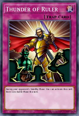 Card: Thunder of Ruler