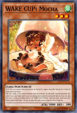 Card: WAKE CUP! Mocha