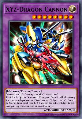 Card: XYZ-Dragon Cannon