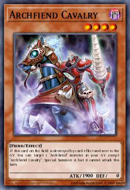 Card: Archfiend Cavalry