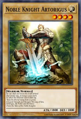 Card: Noble Knight Artorigus