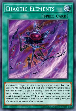 Card: Chaotic Elements