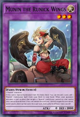 Card: Munin the Runick Wings