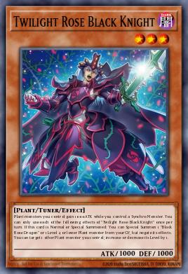 Card: Twilight Rose Black Knight