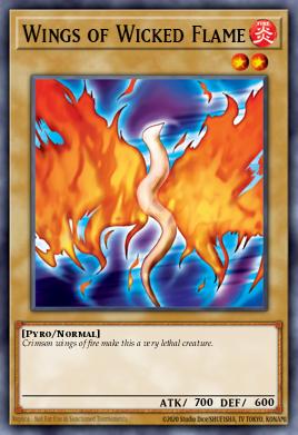 Card: Wings of Wicked Flame