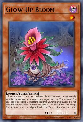 Card: Glow-Up Bloom