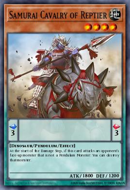 Card: Samurai Cavalry of Reptier